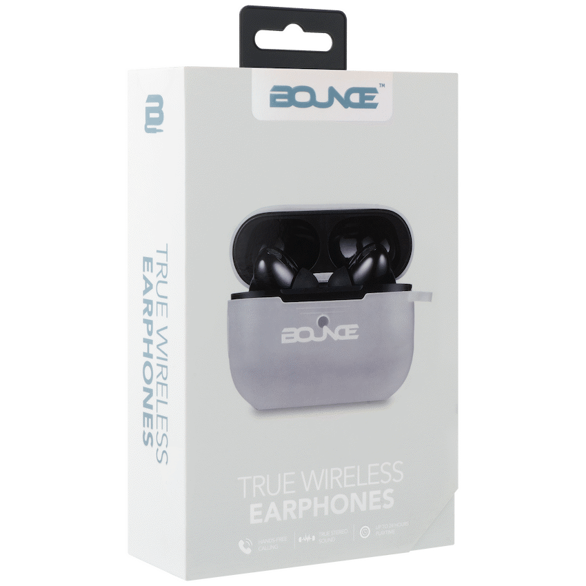 Bounce Clef X True Wireless Earphones + Silicone Accessories - Black - image 3