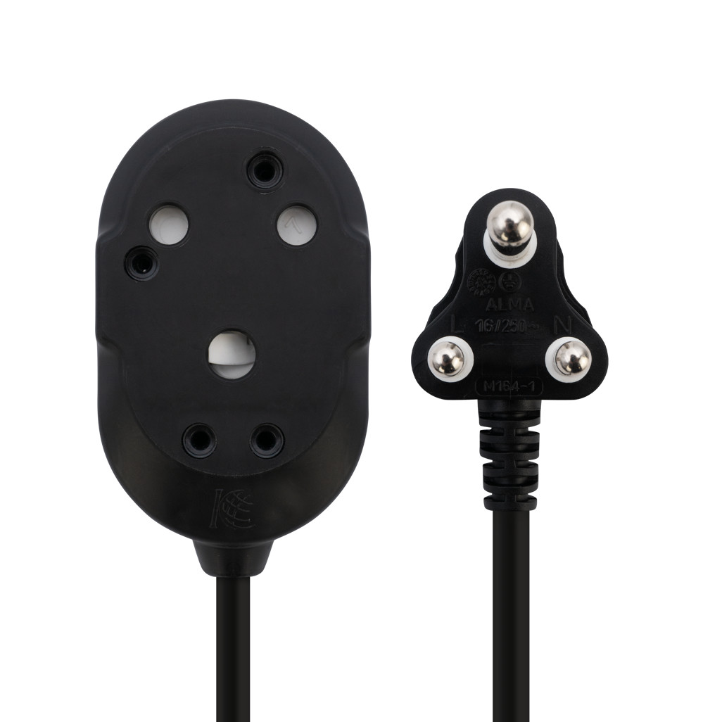 Ellies Back-to-Back Light-Duty Extension Lead - 3m