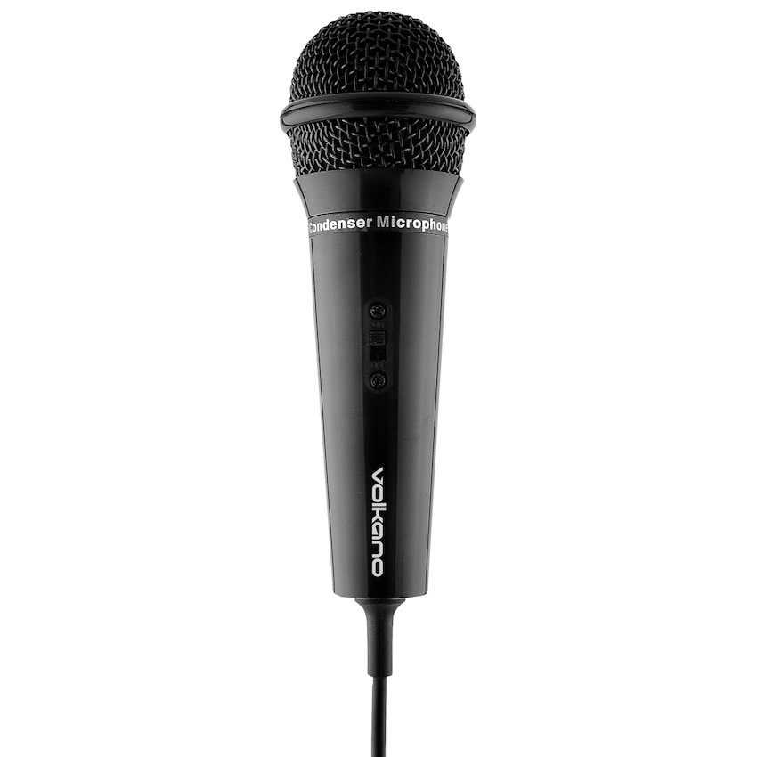 Volkano Stream Vocal Microphone with Tripod, Aux - image 3