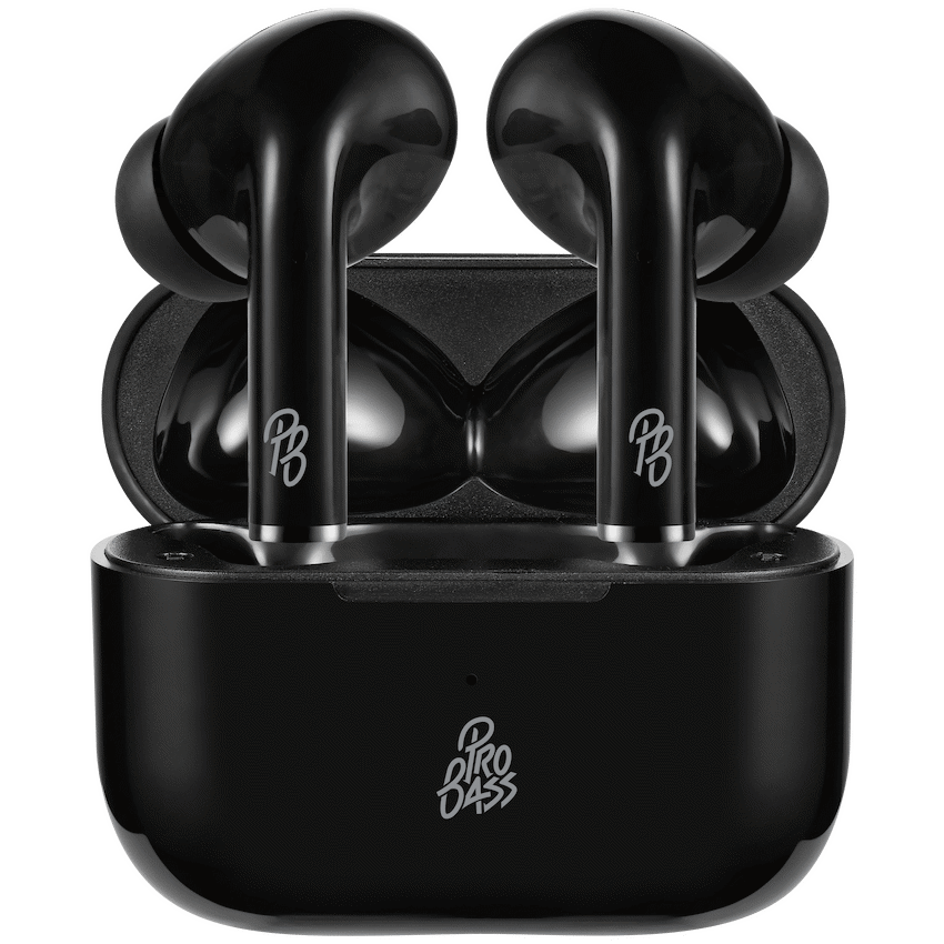 Pro Bass Pulse Buds True Wireless Earphones with Charging Case - Black - image 3