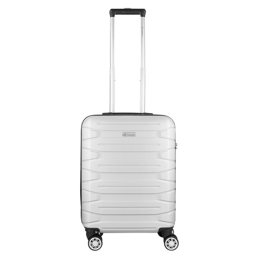 Travelwize Cabana ABS 4-Wheel Spinner 55cm Luggage - Platinum - image 3