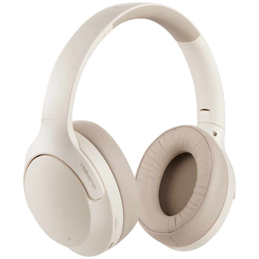 Volkano Odyssey ANC Bluetooth Wireless Headphone - Nude - image 3