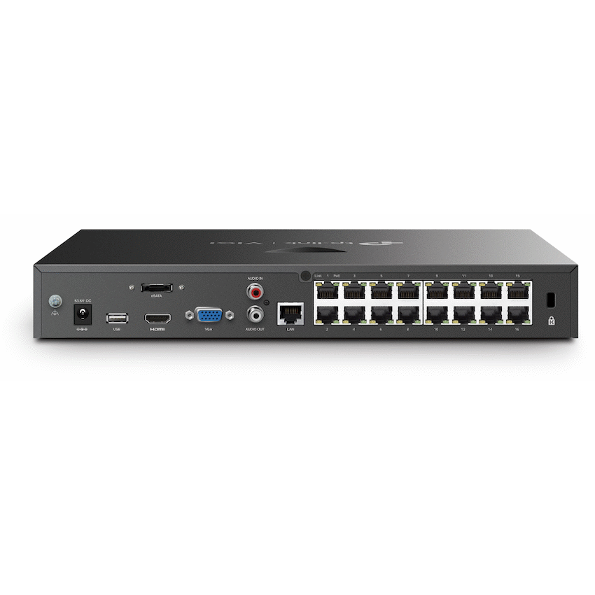 TP-Link Vigi NVR2016H-16MP 16 Channel PoE+ Network Video Recorder - image 3
