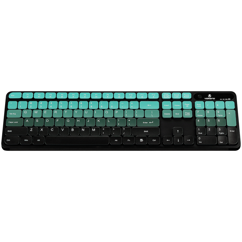 Volkano Prism Series Bluetooth Wireless Keyboard and Mouse - Teal - image 3
