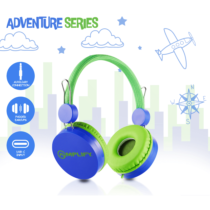 Amplify Kids Adventure Auxiliary Headphone - image 3