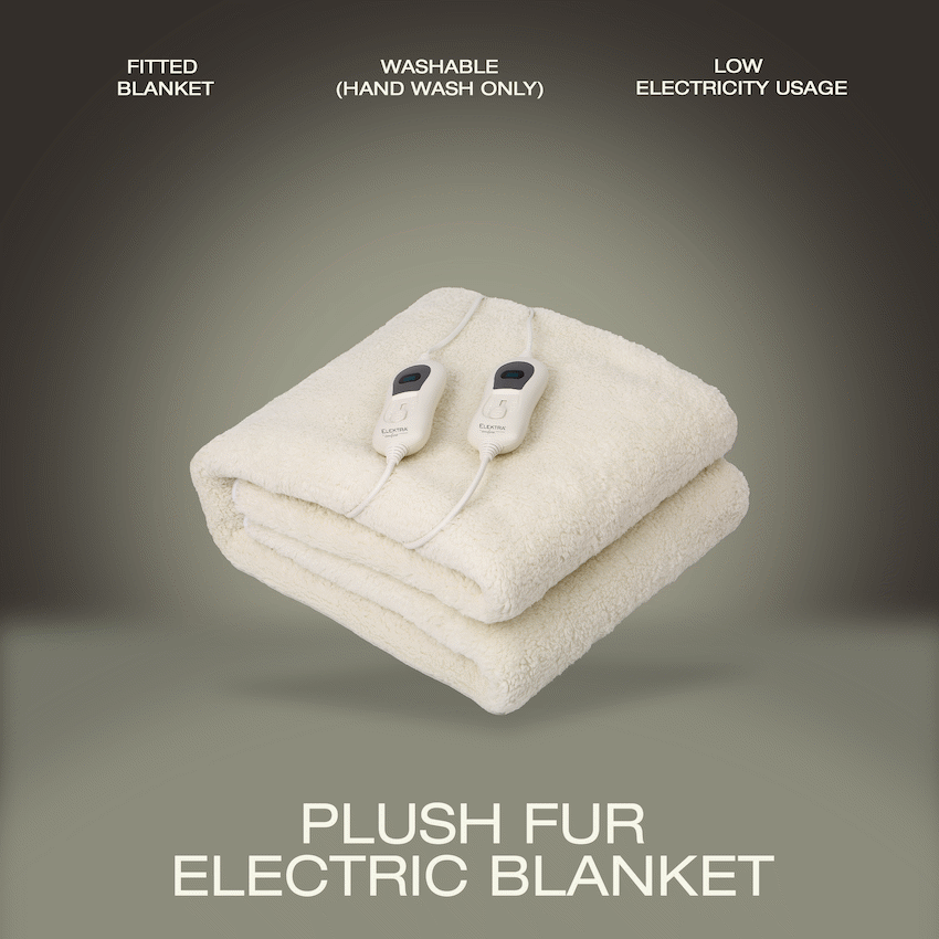 Elektra E/CMFRT Electric Blanket Double (A/FUR) - image 3