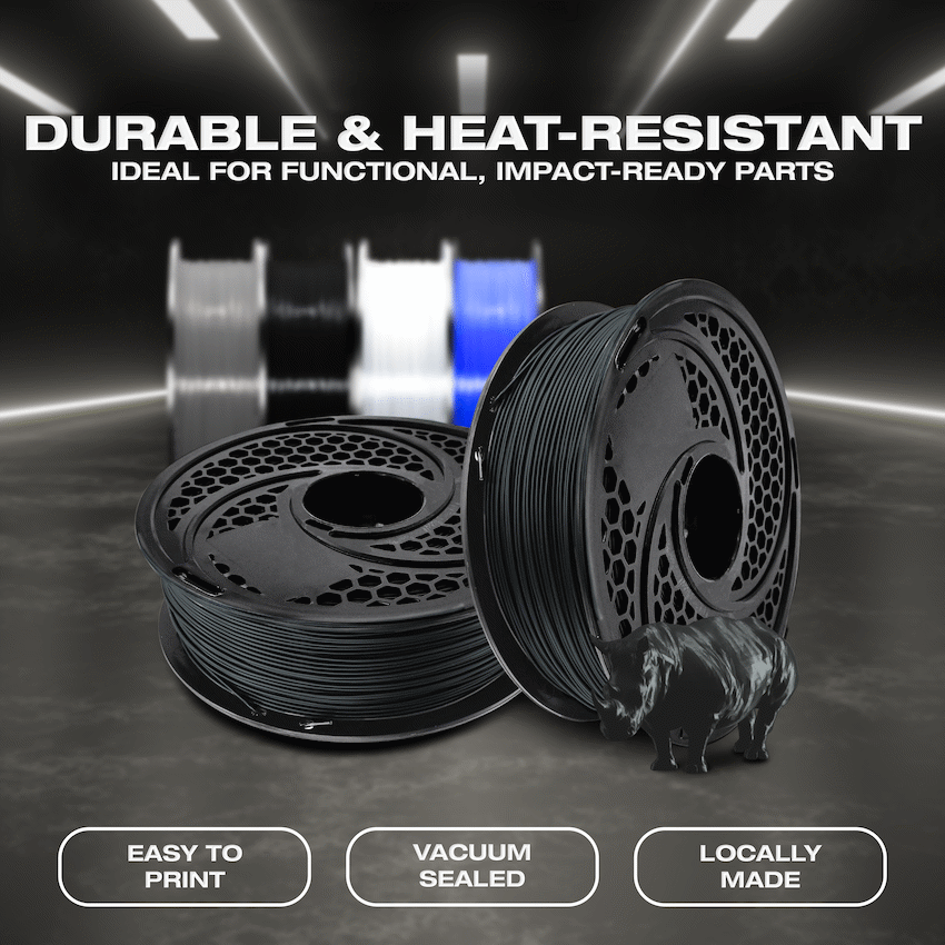 SA Filament ABS Premium Filament 1kg - Dark Grey - image 3
