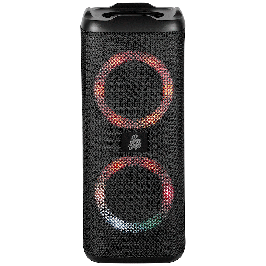 Pro Bass Pulse Box Portable Bluetooth Speaker - Black - image 3