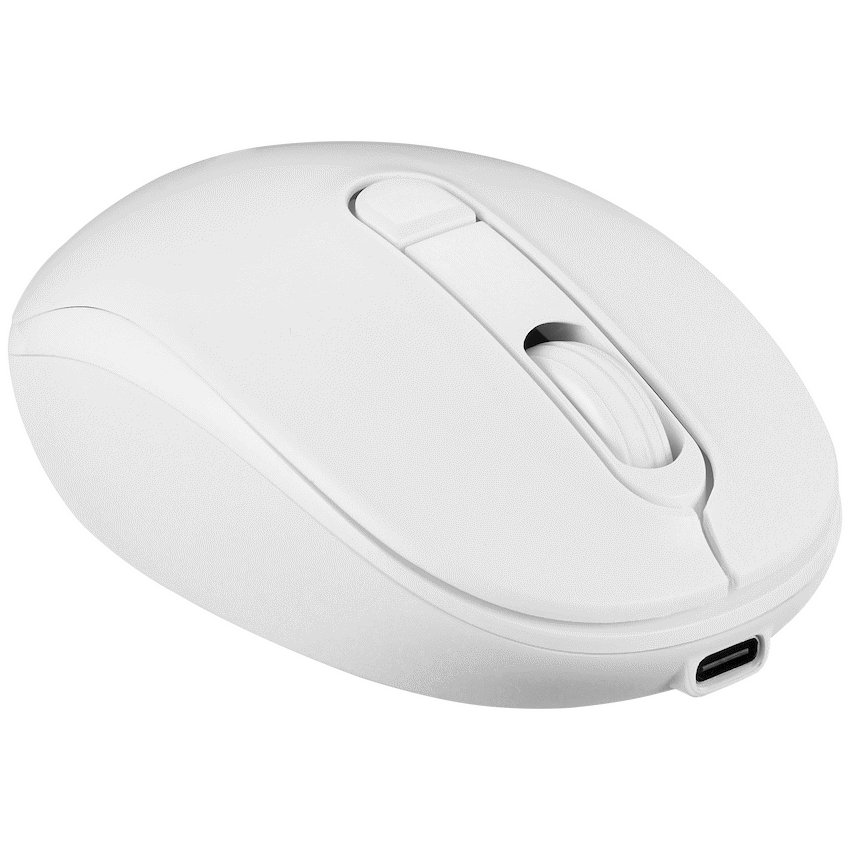 VolkanoX Garnet Bluetooth Wireless Keyboard and Mouse Combo - White - image 3