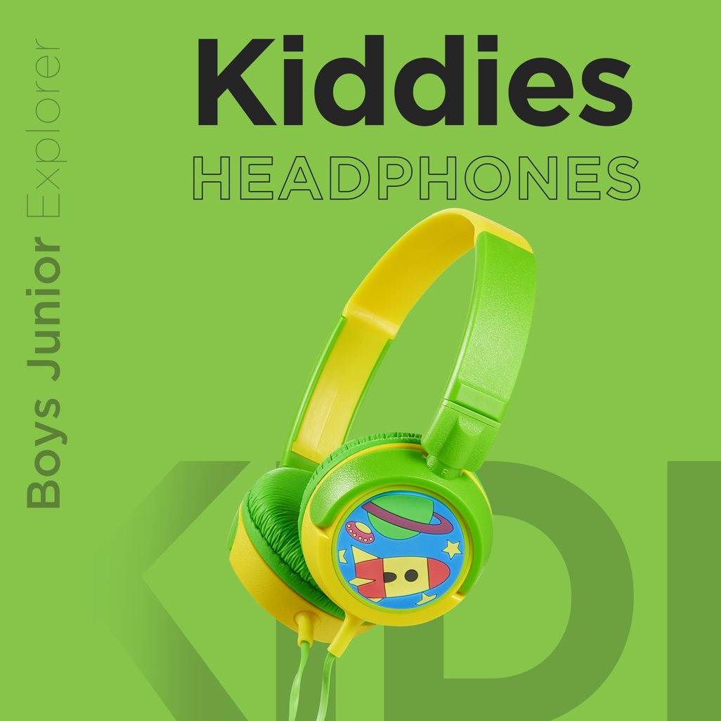 Volkano Kiddies headphones - Boys Junior Explorer