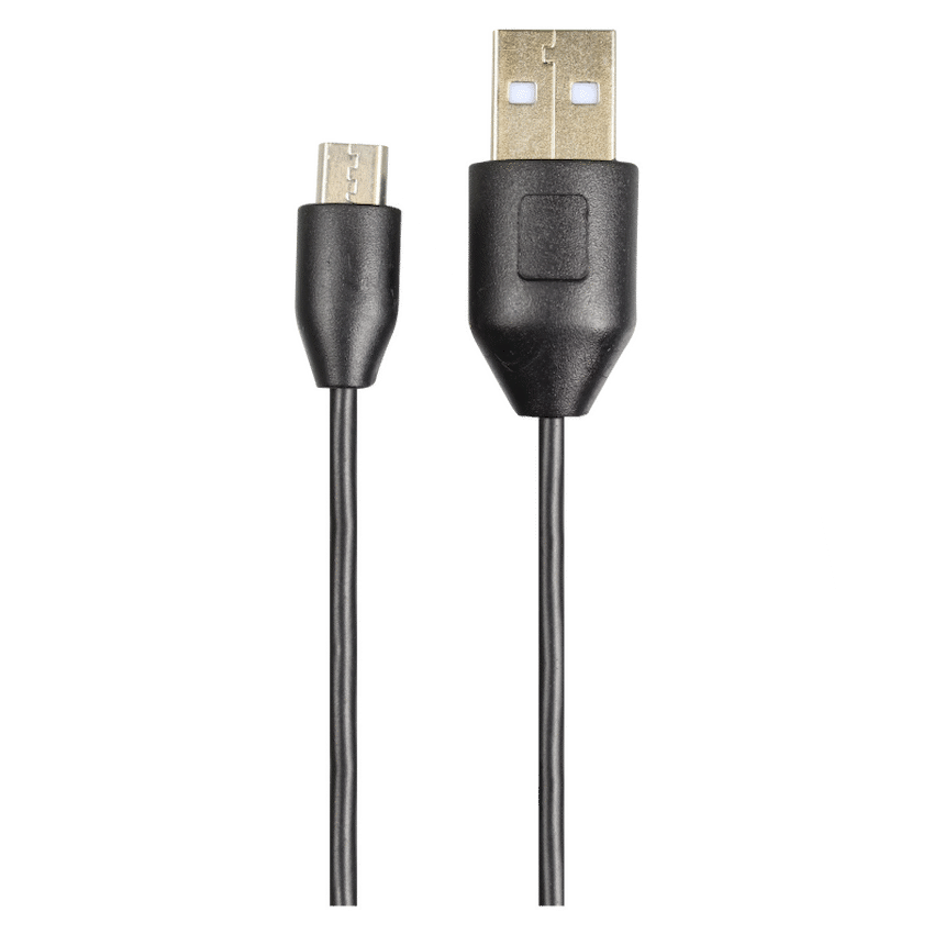 Bounce Cord Series 1.2m Micro USB Cable - Black - image 3