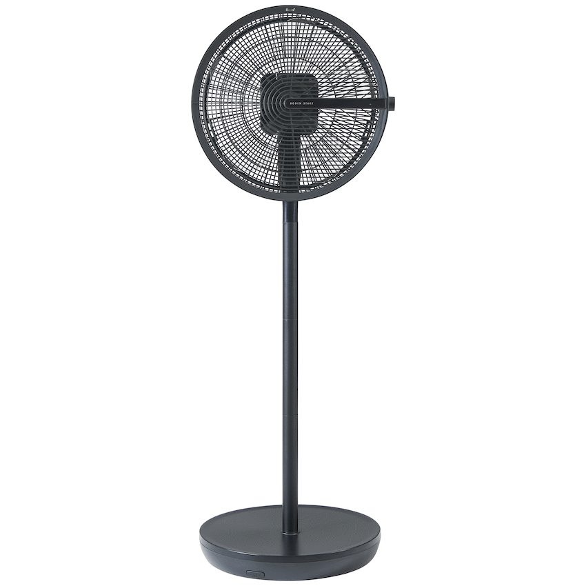 Boden Stark LED Display Stand Fan - Black - image 3