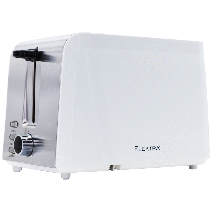 Elektra - 2-Slice Toaster - White - image 3