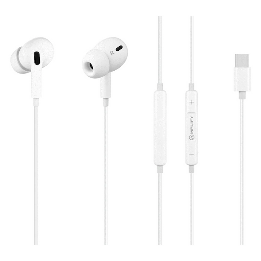 Amplify Soundlink  Type-C Earphone - White - image 3