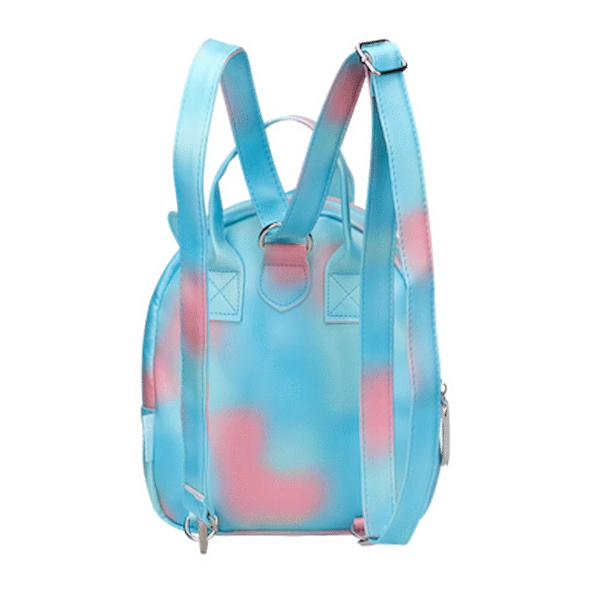 Quest Mini Mermaid Tail Backpack - Pink/Aqua - image 3