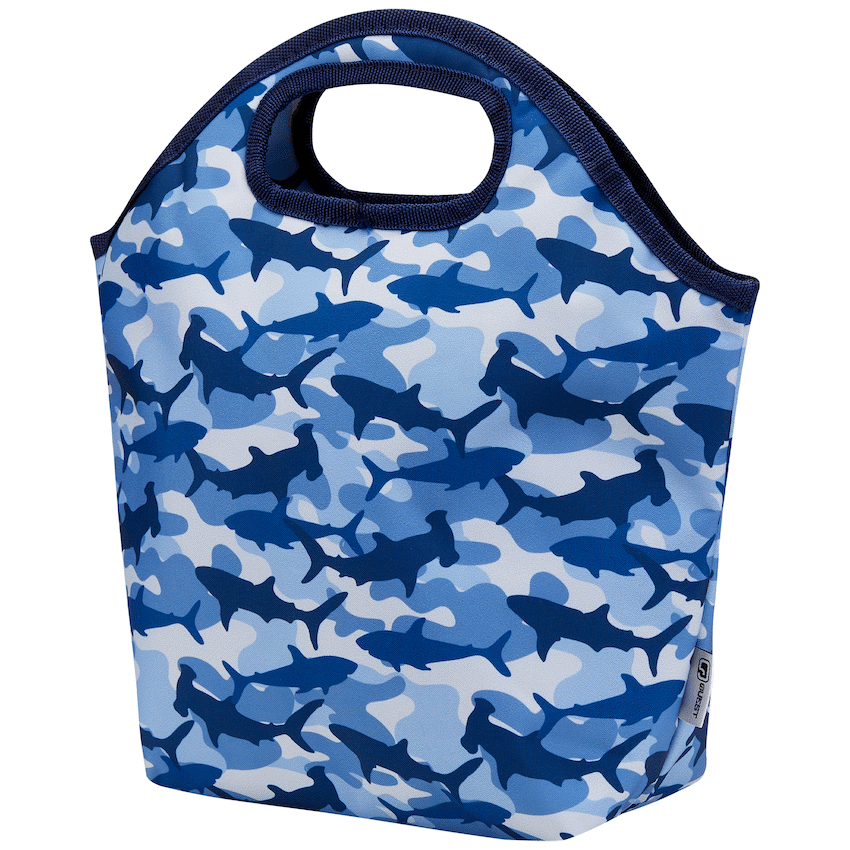 Quest Shark Cammo Lunch Bag Blue - image 3