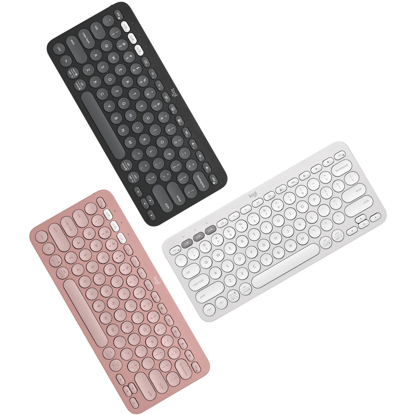 Logitech(R) Pebble Wireless Keys 2 K380s - Tonal Rose - image 3