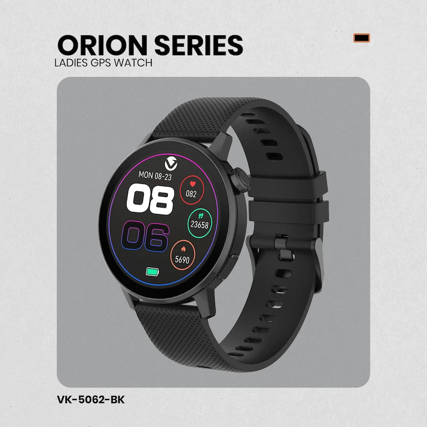 Volkano Orion Series Unisex GPS Watch - Black - image 3
