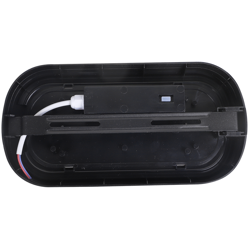 Ellies Ellipse Series AC 24W Capsule LED Bulkhead - PC - BK - image 3