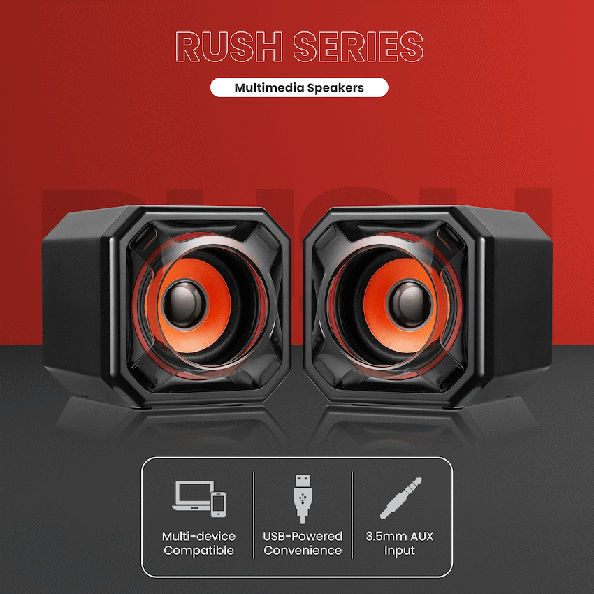 Volkano Rush Series Multimedia Speakers - image 3