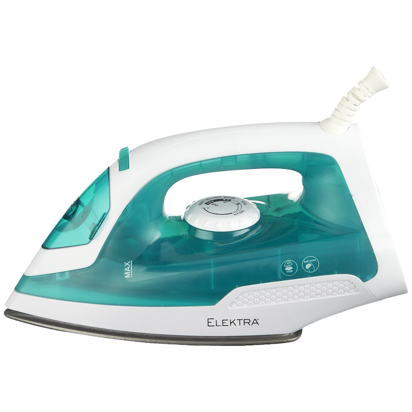 Elektra 1200W Steam Iron - Green - image 3