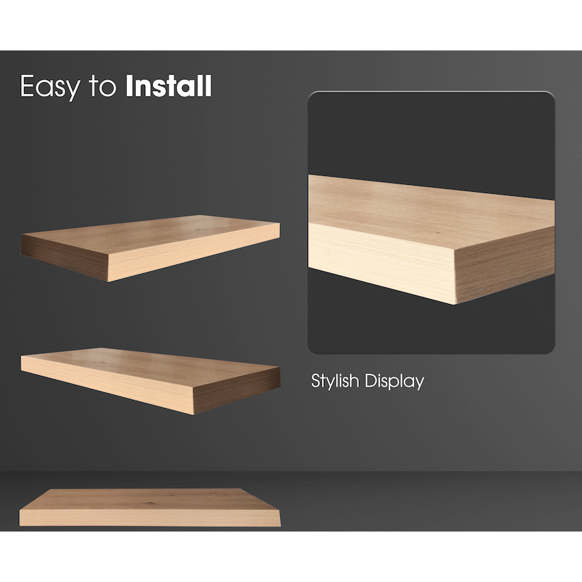 Everfurn Thea Floating  Wall Shelf -Small - image 3
