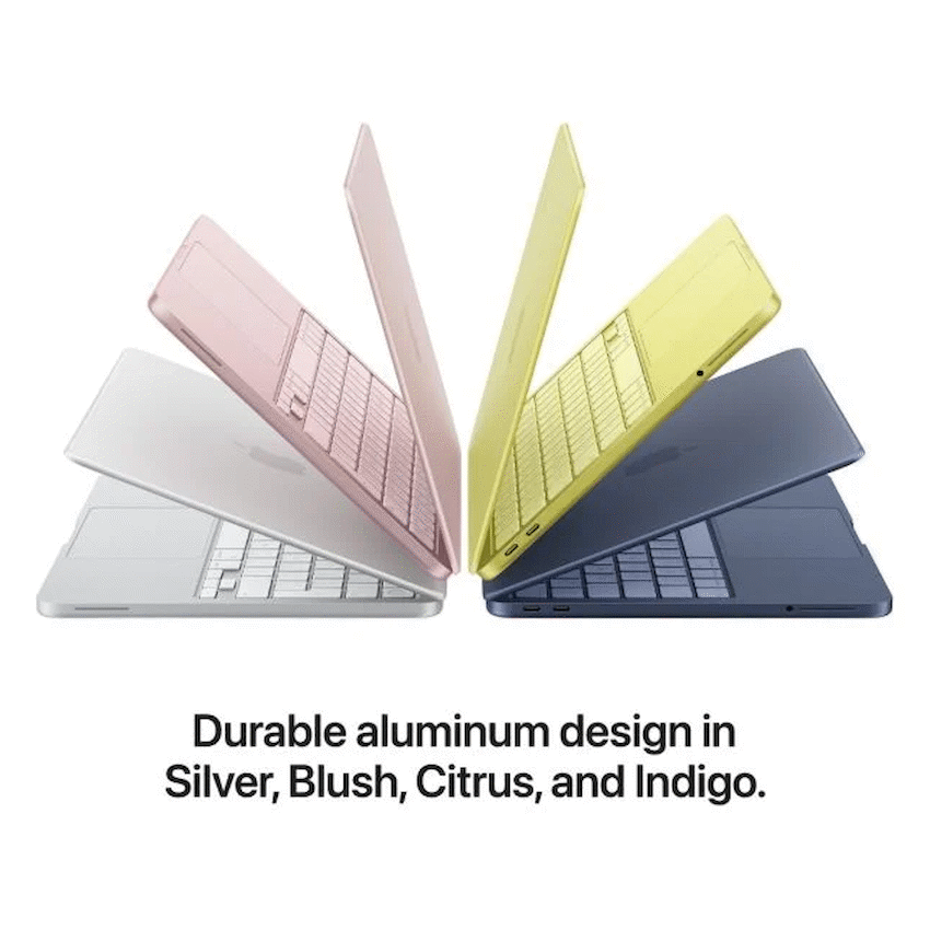 13-INCH MACBOOK NEO: APPLE A18 PRO CHIP WITH 6 CORE CPU AND 5 CORE GPU, 8GB, 256GB SSD - BLUSH - image 3