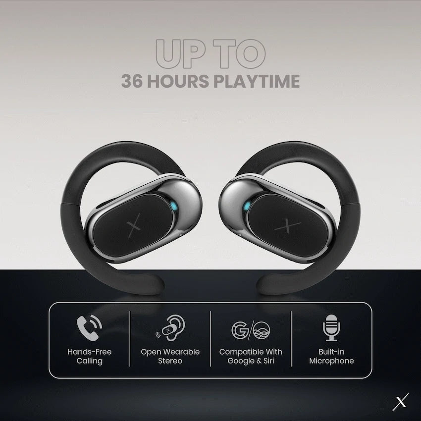 Volkano X VXO200 Open Wearable Stereo Earphones  - Black - image 3