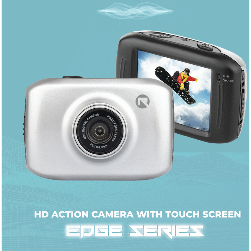 Rocka Edge Series HD Action Camera - Silver - image 3