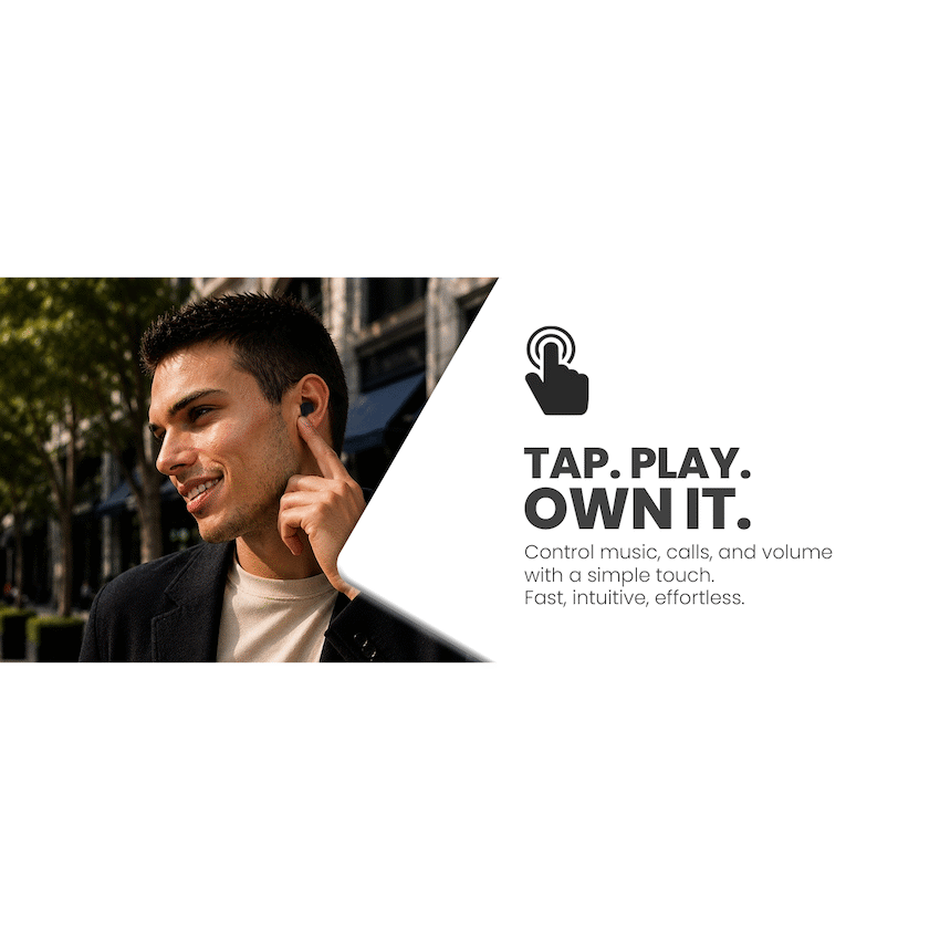 Volkano Scorpio Series True Wireless Earphones - Black - image 3
