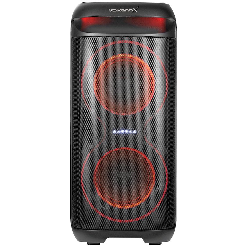 VolkanoX VXP200 Dual 6.5" Party Speaker  - Black - image 3