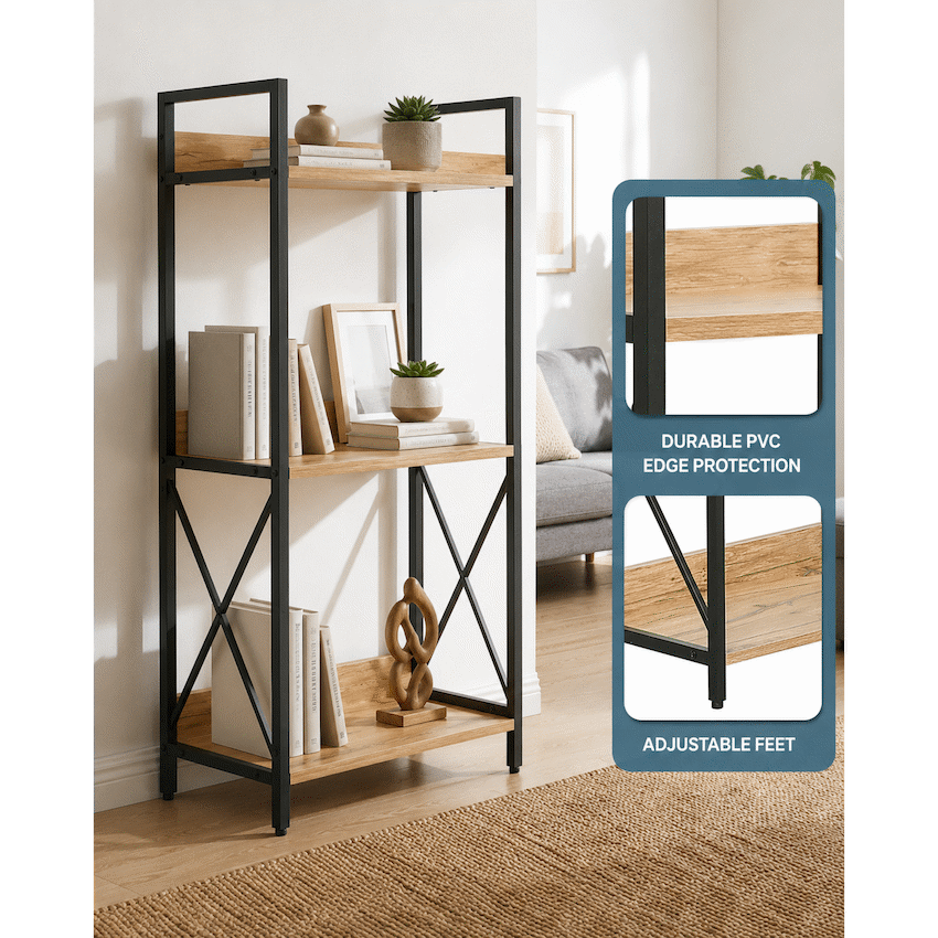 Scandanavian Bookcase Small - image 3