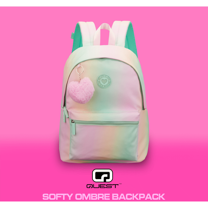 Quest Softy Ombre Backpack Pink - image 3