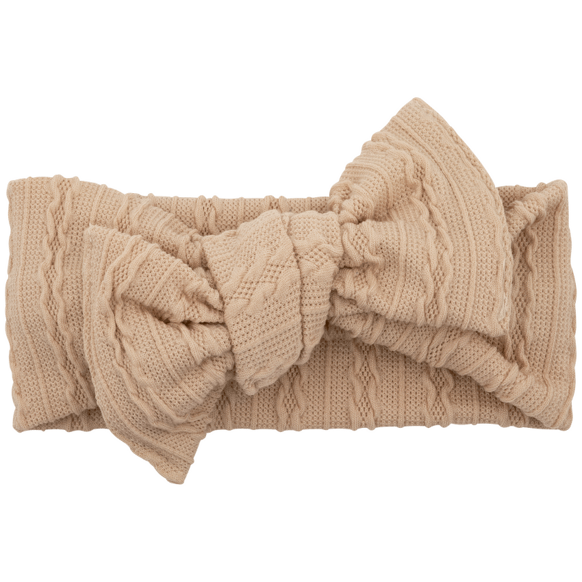 Echo Baby Bow Headband - Bone - image 3