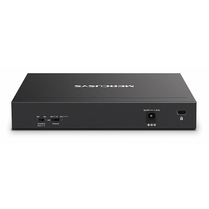 TP-Link Mercusys MS108GP 8-Port Gigabit Desktop Switch with 7-Port PoE+ - image 3