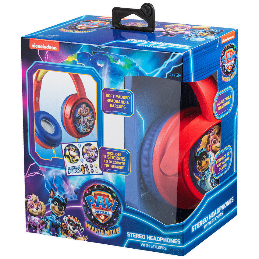 Paw Patrol Movie Auxiliary Headphones with Stickers - image 3