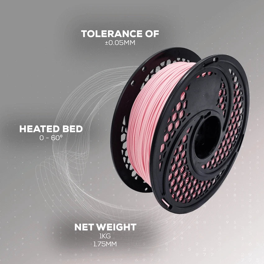 PLA Baby Pink Filament 1kg, 1.75mm - image 3