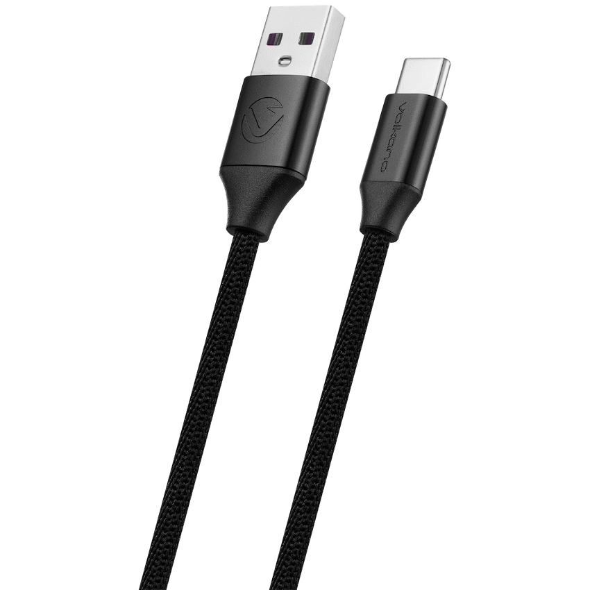 Volkano Weave Series Braided Type-C Cable 3m 30w - Black - image 3