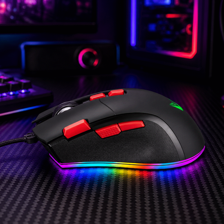 VX Gaming Morpheus Series Wired RGB Mouse with Braided Cable - image 3