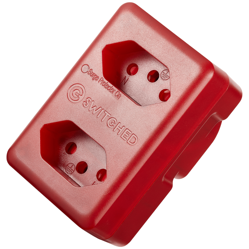 Switched High Surge 2-Way Network Router Safe Adaptor - image 3