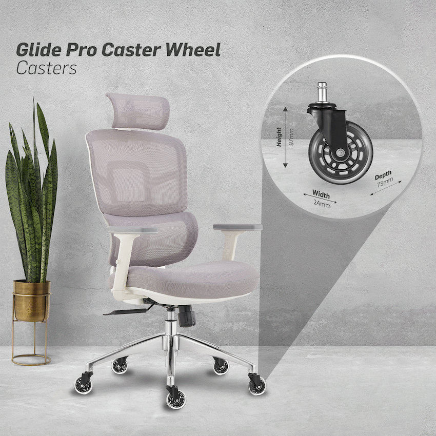 Everfurn Premium Glide Pro Caster Wheel - image 3