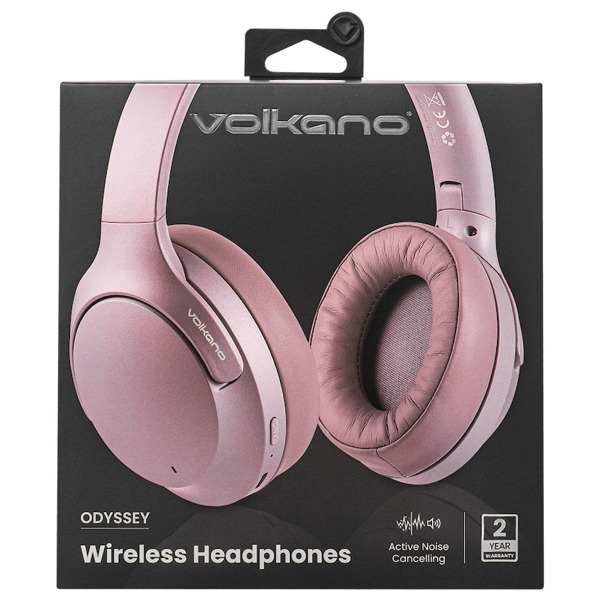 Volkano Odyssey ANC Bluetooth Wireless Headphone - Rose Gold - image 3