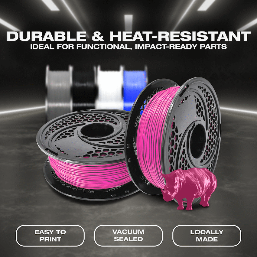 SA Filament ABS Premium Filament 1kg - Pink - image 3