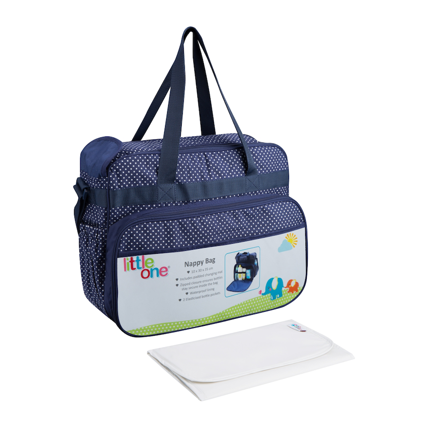 Little One Jennifer Series Diaper Bag 20l - Navy - image 3