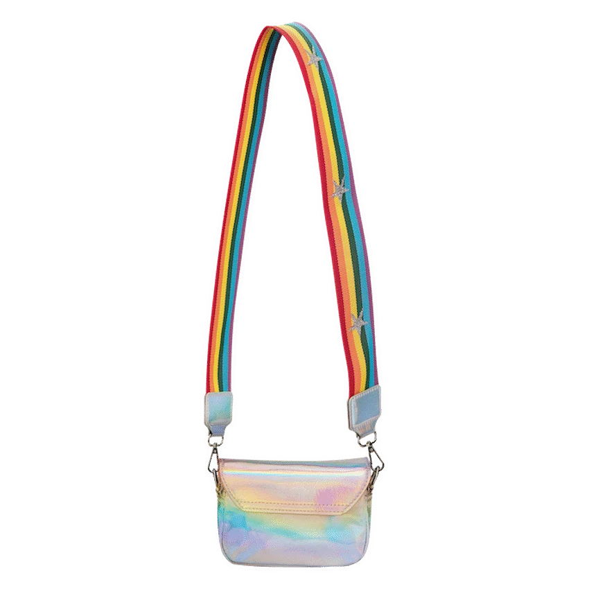 Quest Rainbow Cross Body Bag - Silver - image 3