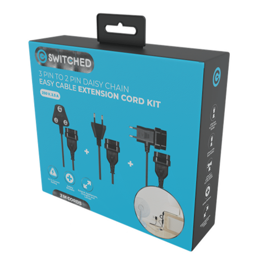 Switched Easy Cable Extender Daisy Chain Kit 6m Total - image 3