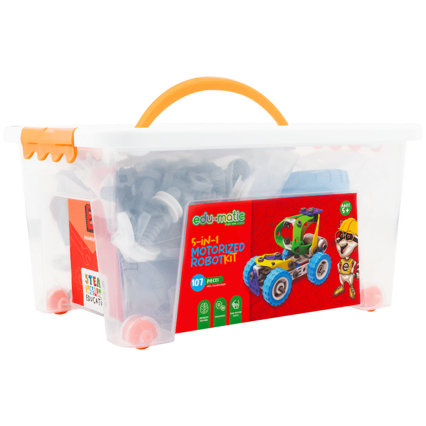 Edu-matic Flexi Build Robot Kit (107 pcs) - image 3