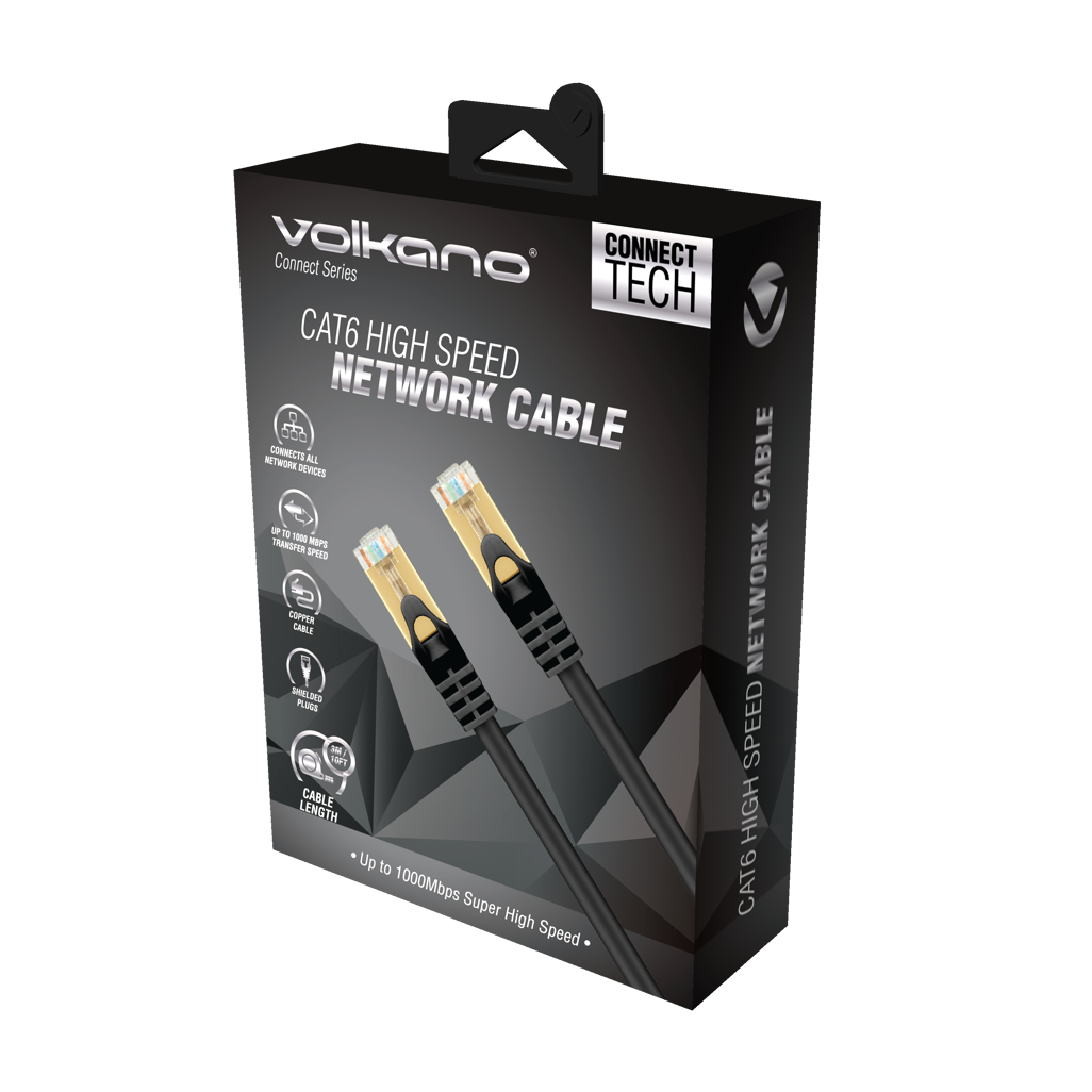 Volkano Connect series CAT6 Network Cable 3m
