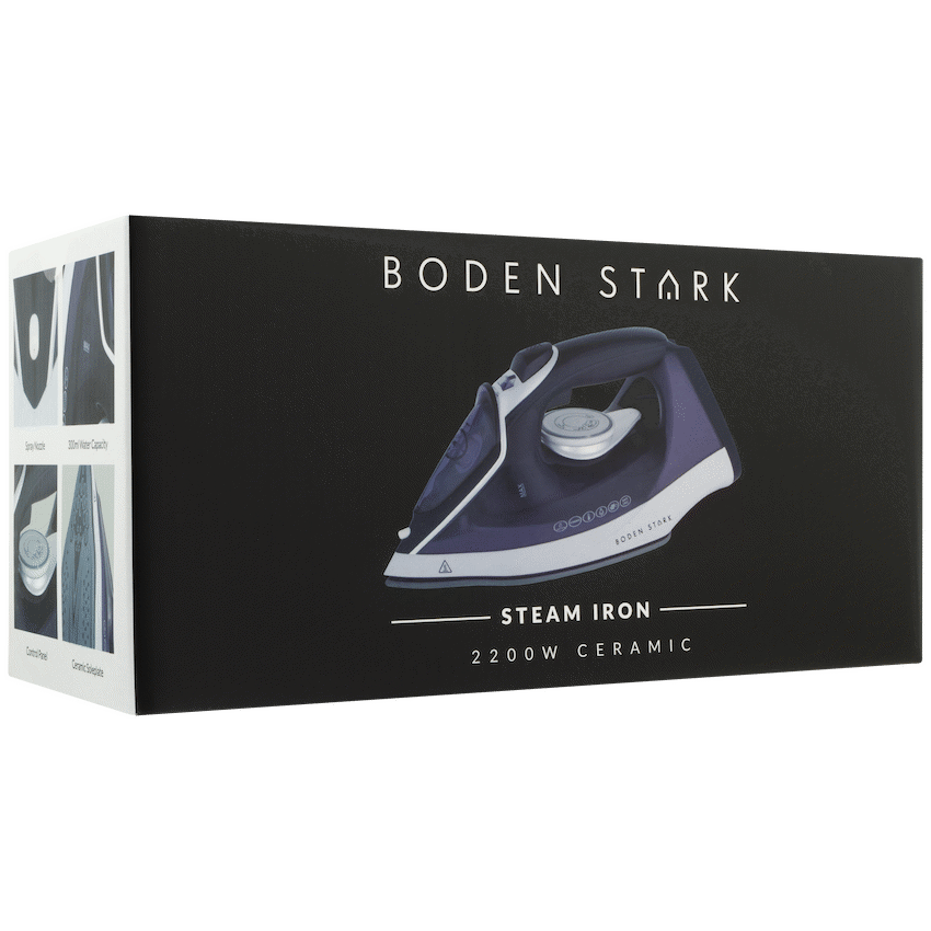 Boden Stark Ceramic Steam Iron - Purple - image 3