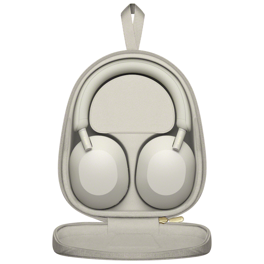Sony WH1000XM5 (Silver) Noise-Cancelling BT Headphones - image 3